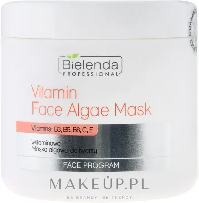 Витаминная маска для лица Bielenda Professional с водорослями и витамином C 190 г