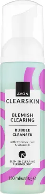 Avon Clearskin очищающая пенка против несовершенств с салициловой кислотой и экстрактом пшеницы, 150 мл