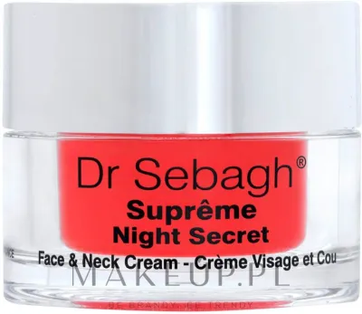 Крем для лица Dr Sebagh Supreme Night Secret ночной для лица и шеи 50 мл