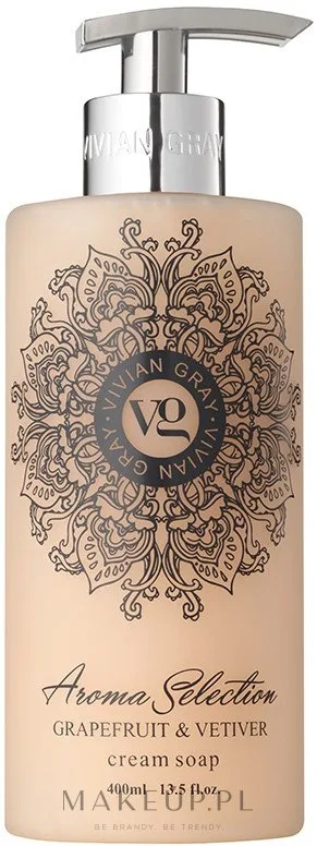 Кремовое жидкое мыло Vivian Gray Aroma Selection с грейпфрутом и ветивером, 400 мл