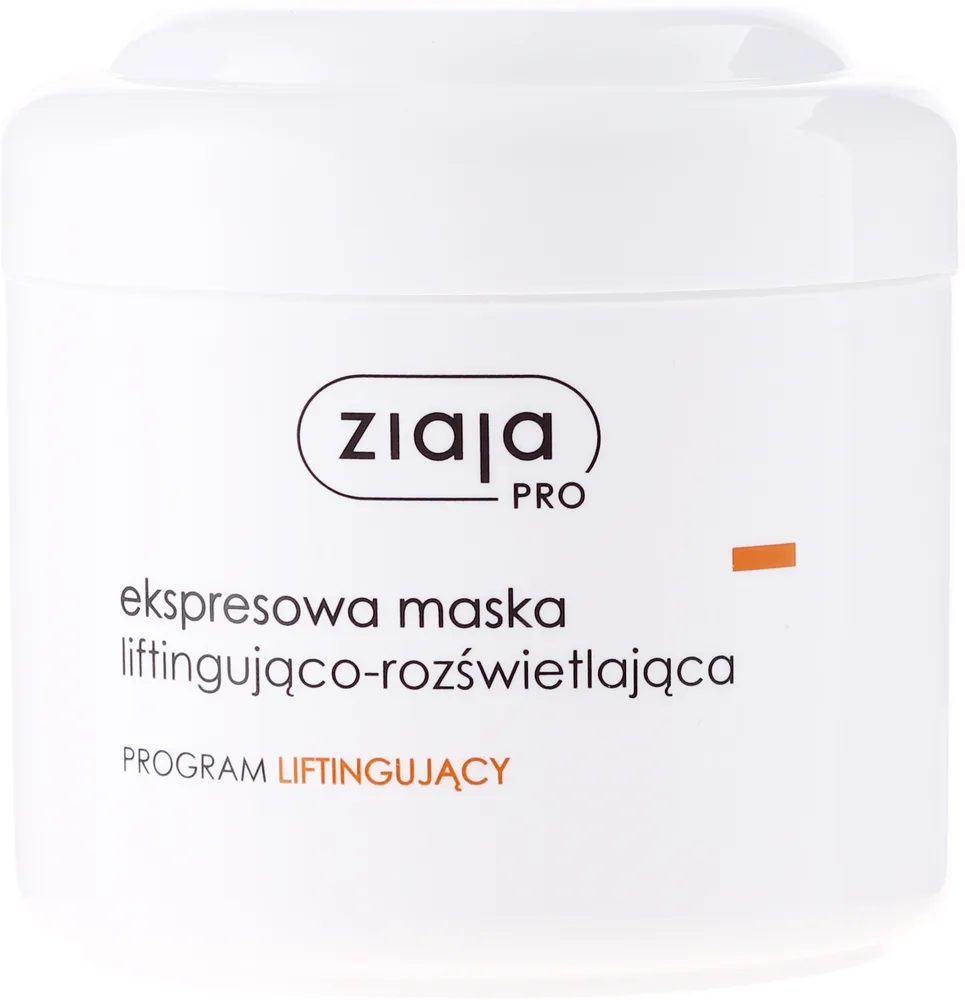 Экспресс-маска для лица Ziaja Pro лифтинг-эффект с сиянием для зрелой кожи 200 мл