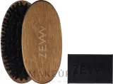 Набор для бороды Zew for men мыло и щетка с алоэ манго и углем 85 мл — фото 2