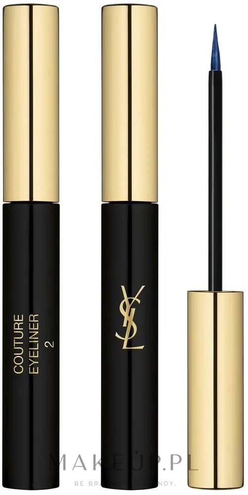 Yves Saint Laurent Kolorowy eyeliner w płynie - Подводка для глаз YSL Couture Eyeliner жидкая, оттенок 04 - Brown