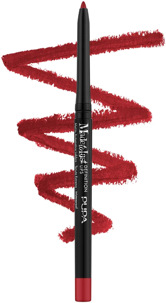 Контурный карандаш для губ Pupa Made to Last Definition Lips, оттенок 300 - Red Passion