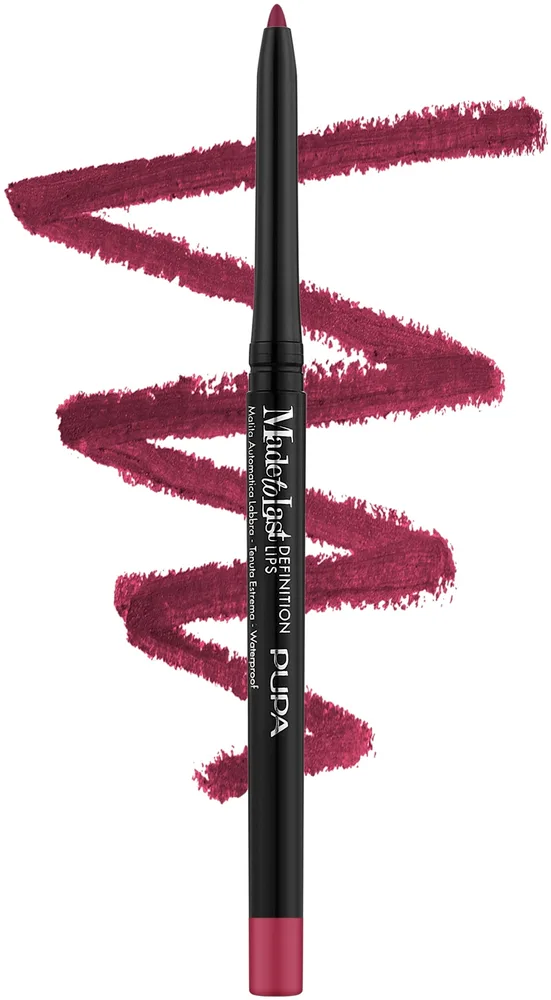 Контурный карандаш для губ Pupa Made to Last Definition Lips, оттенок 400 - Intense Fuchsia