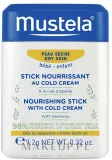Стик для губ и щёк Mustela Hydra-Stick with Cold Cream детский увлажняющий 9.2 г — фото 2