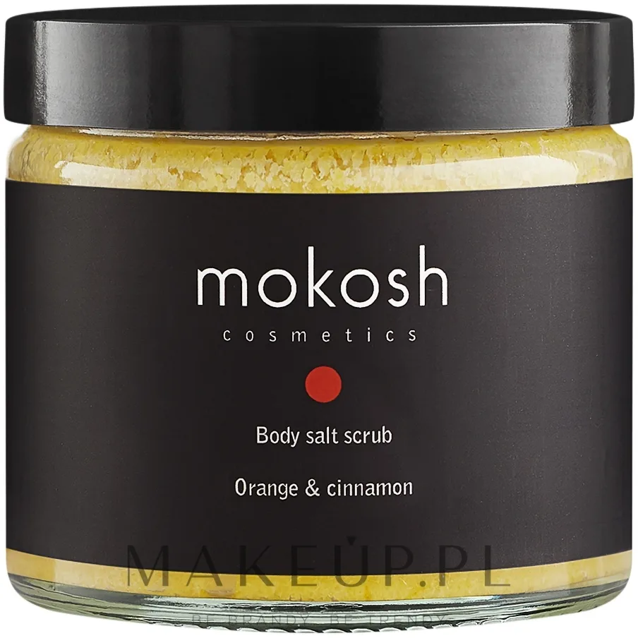 Скраб солевой для тела Mokosh Cosmetics апельсин с корицей, 300 г