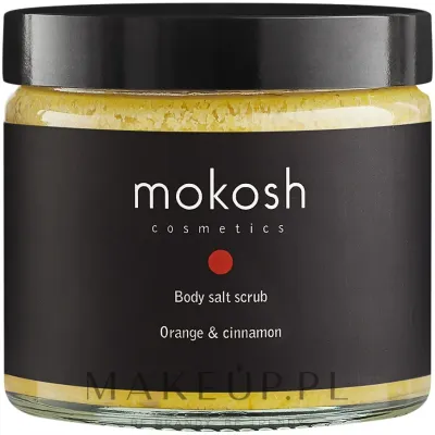 Скраб солевой для тела Mokosh Cosmetics апельсин с корицей, 300 г
