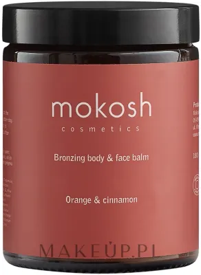 Бронзирующий бальзам для тела и лица Апельсин с корицей Mokosh Cosmetics