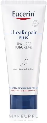 Eucerin UreaRepair Plus крем для ног с мочевиной 10% для очень сухой и потрескавшейся кожи стоп смягчающий увлажняющий с церамидами 100 мл