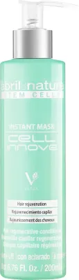 Маска для волос Abril et Nature Cell Innove для пористых повреждённых волос, стволовые клетки яблока, растительные пептиды, 200 мл