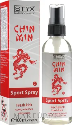 Спрей для тела Styx Naturcosmetic Chin Min Fresh Kick охлаждающий с ментолом и мятой 100 мл