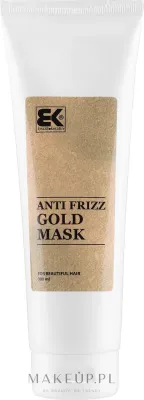 Маска для волос Brazil Keratin Anti Frizz Gold восстанавливающая, для повреждённых волос, кератин, миндаль, коллаген, 300 мл