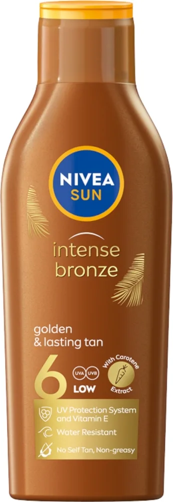 Бронзирующий бальзам для загара SPF 6 NIVEA SUN Intense Bronze