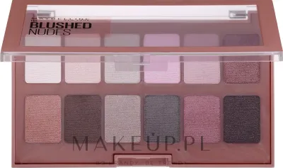 Палетка теней для век Maybelline New York The Blushed Nudes 12 оттенков