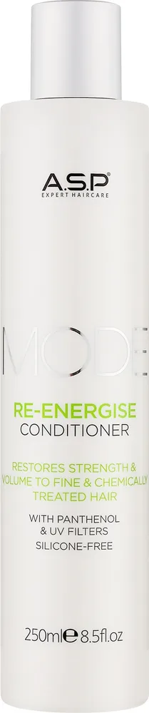 Восстанавливающий кондиционер для волос Affinage ASP Re-Energise Conditioner, с провитамином B5 и УФ-фильтром, 250 мл