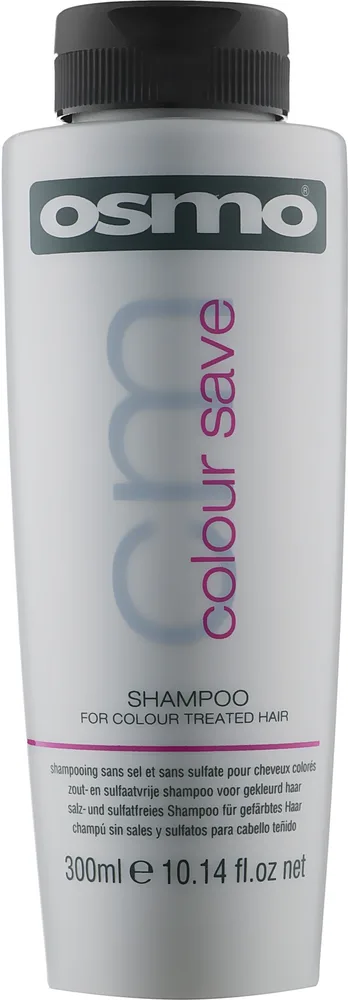 Шампунь для окрашенных волос с UV-фильтром без сульфатов Osmo Colour Save Shampoo, 300 мл