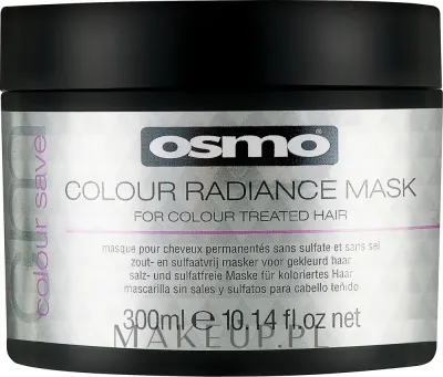 Маска для волос Osmo Colour Save Radiance для окрашенных волос, защита и сияние цвета, льняное масло, УФ-фильтр, 100 мл