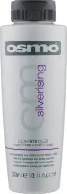 Тонирующий кондиционер против жёлтых оттенков Osmo Silverising Conditioner for Blonde & Grey Tones, 1000 мл