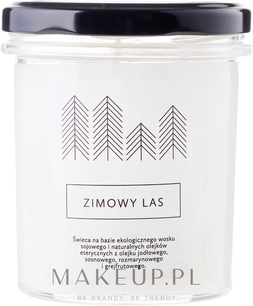 Hagi Hagi Piąty żywioł - Соевая ароматическая свеча Zimowy Las, 230 г