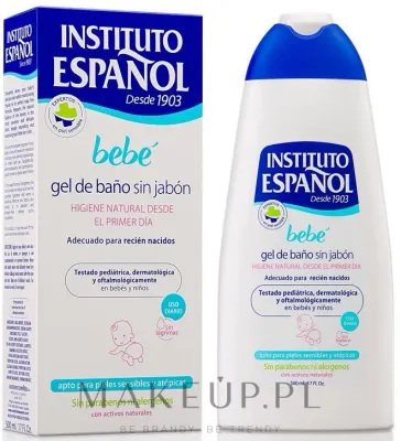Гель для душа для новорождённых Instituto Espanol Bebe Bath Gel Without Soap, 500 мл
