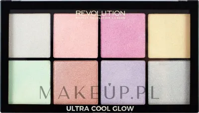 Палетка хайлайтеров для лица Makeup Revolution Ultra Cool Glow