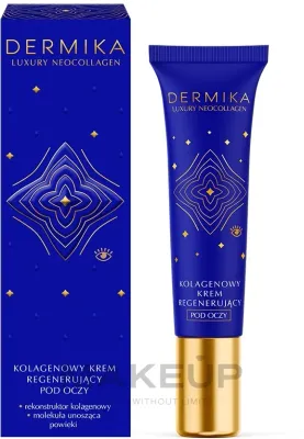 Крем для области вокруг глаз Dermika Neocollagen с коллагеном и маслом макадамии для зрелой кожи 15 мл