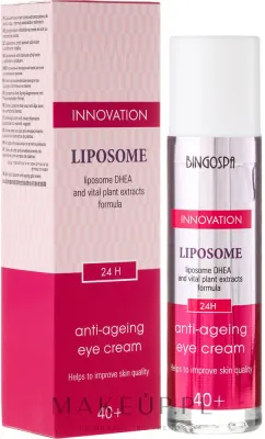 Крем для кожи вокруг глаз BingoSpa Liposome Anti-Ageing липосомальный, для зрелой кожи 40+, с экстрактом морских водорослей, 50 г