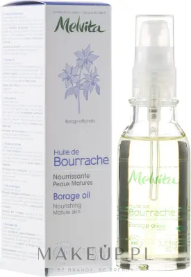 Масло для лица Melvita Huile de Bourrache питательное из семян огуречника 50 мл