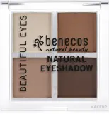 Палетка натуральных теней для век Benecos Natural Quattro Eyeshadow 4 оттенка, оттенок Beautiful Eyes — фото 2
