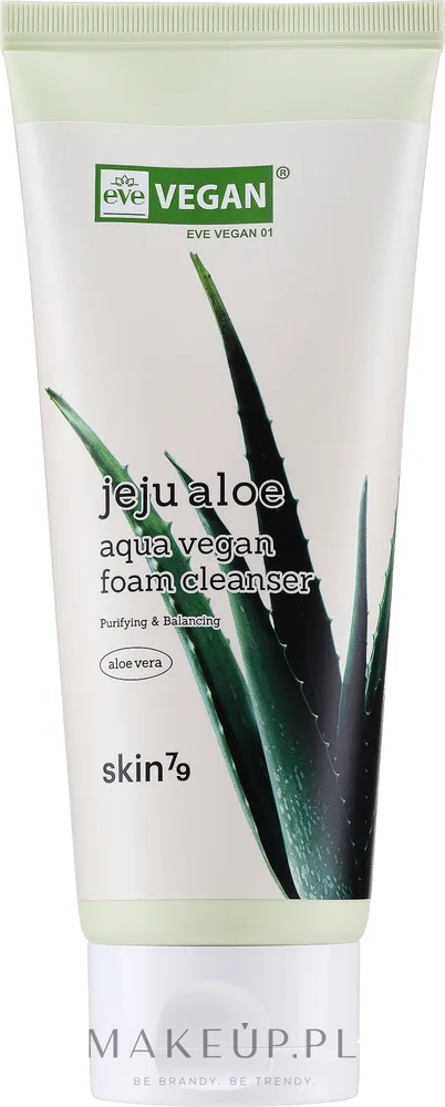 Skin79 Jeju Aloe освежающая очищающая пенка для лица с алоэ, маслом ши и гиалуроновой кислотой, 150 мл