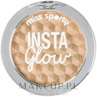 Компактная пудра-хайлайтер Miss Sporty Insta Glow Highlighter, 5 г