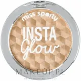 Компактная пудра-хайлайтер Miss Sporty Insta Glow Highlighter, 5 г — фото 1