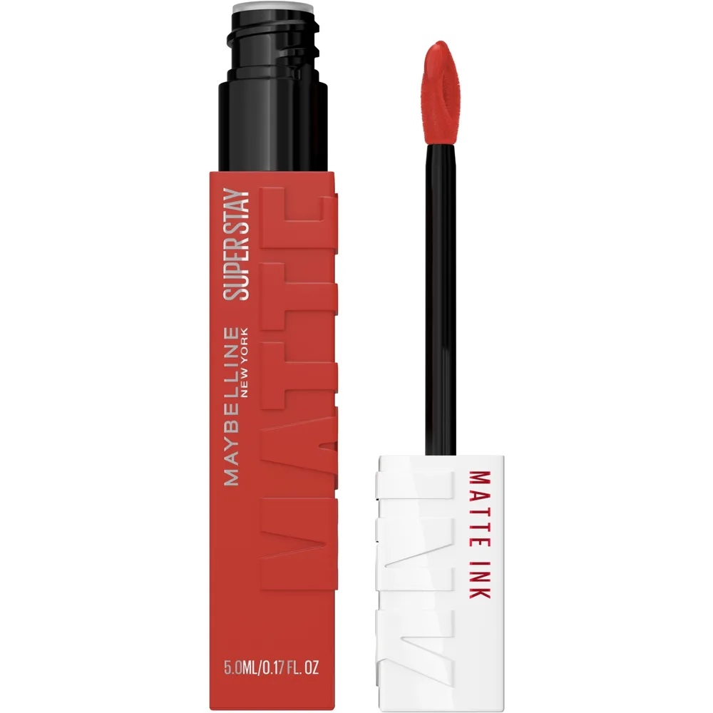 Maybelline New York Długotrwała szminka w płynie - Жидкая помада для губ Maybelline SuperStay Matte Ink матовая, оттенок 130 - Self Starter