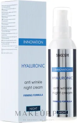 Крем для лица BingoSpa Hyaluronic Anti Wrinkle с гиалуроновой кислотой ночной 135 г