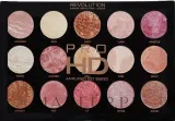 Палетка запечённых хайлайтеров Makeup Revolution Pro HD Amplified Get Baked — фото 1