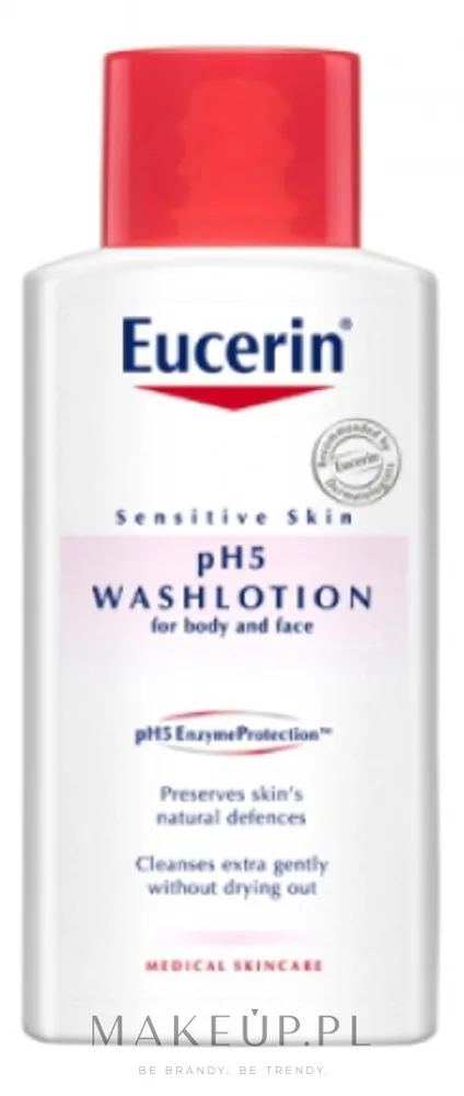 Очищающий лосьон для чувствительной кожи тела Eucerin pH5 WashLotion