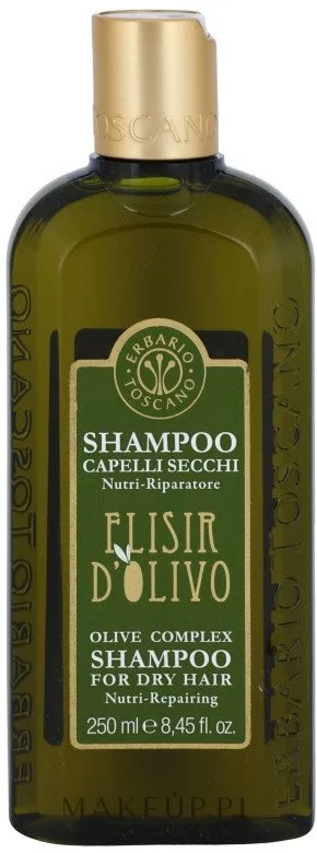 Шампунь для сухих волос Erbario Toscano Olive Complex с оливковым маслом холодного отжима, 250 мл