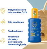 Спрей солнцезащитный для тела NIVEA SUN Protect & Moisture SPF 30 увлажняющий 200 мл — фото 4
