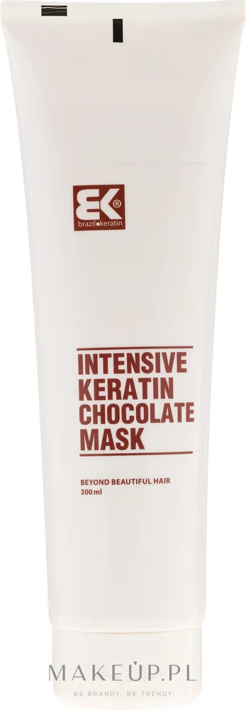 Маска для волос Brazil Keratin Intensive Chocolate восстанавливающая, для повреждённых волос, кератин, масло какао