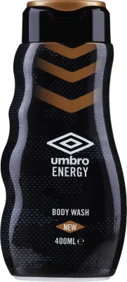Гель для душа для мужчин Umbro Energy, 400 мл