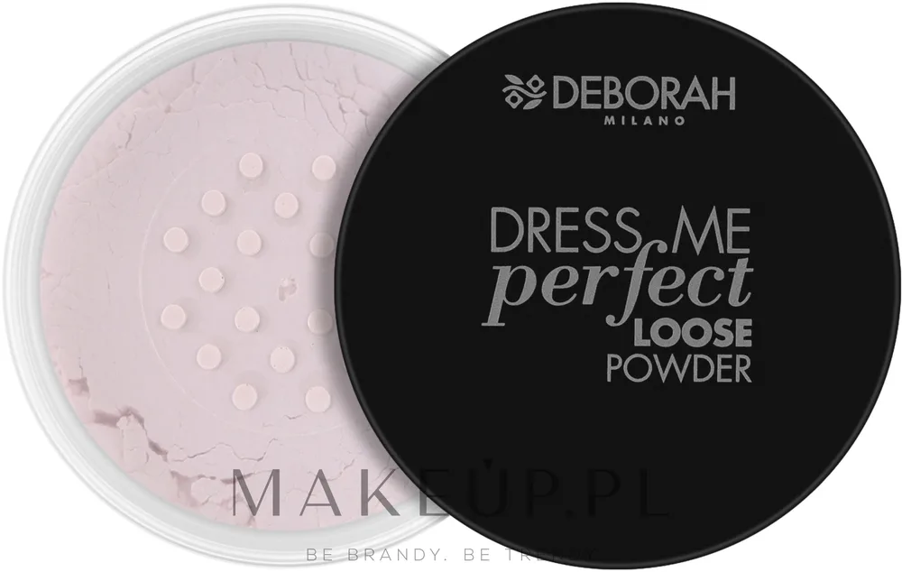 Рассыпчатая пудра Deborah Dress Me Perfect Loose Powder, 25 г, оттенок 00 - Universal