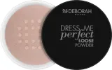 Рассыпчатая пудра Deborah Dress Me Perfect Loose Powder, 25 г, оттенок 01 - Light Pink — фото 1