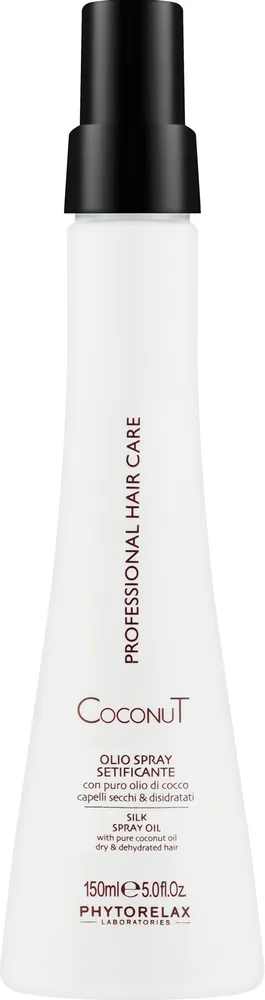 Phytorelax Laboratories Phytorelax Laboratories Coconut Professional Hair Care Silk Spray Oil - Шелковистое масло-спрей для волос с кокосом Phytorelax Coconut Silk Spray Oil