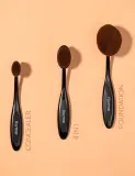 Овальная кисть для тональной основы Flormar Face Oval Foundation Brush — фото 5