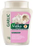 Маска для волос Dabur Vatika Garlic укрепляющая, для ослабленных волос, экстракт чеснока, витамины A C E, миндаль, 500 г — фото 2