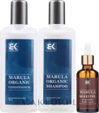 Набор для волос Brazil Keratin Marula шампунь кондиционер и масло с кератином и марулой 300+300+50 мл — фото 2