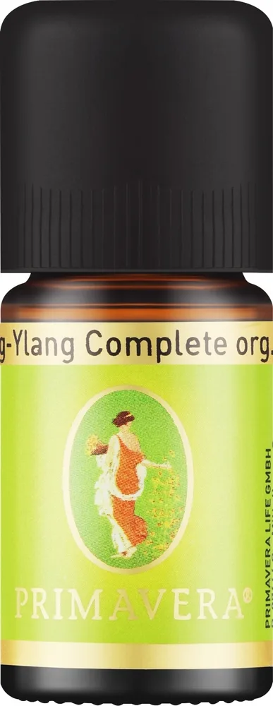 Органическое эфирное масло иланг-иланг Primavera Organic Ylang Ylang для ароматерапии и массажа 5 мл