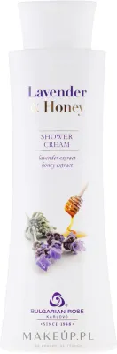 Крем для душа Лаванда и мёд Bulgarian Rose Lavender & Honey, 400 мл
