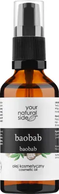 Масло баобаба Your Natural Side 100% натуральное для лица и тела 50 мл